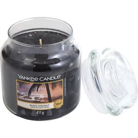 YANKEE CANDLE by Yankee Candle BLACK COCONUT SCENTED MEDIUM JAR 14.5 OZ