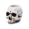 Halloween Ornament 2022,Skull Candle Holder Home Decoration Antique Tears Ornaments Columnar Candle Base Tea Wax Holder