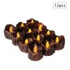 12Pcs LED Tea Lights Flameless Candles