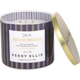 PERRY ELLIS EXOTIC WOODS by Perry Ellis SCENTED CANDLE 14.5 OZ (Brand: PERRY ELLIS EXOTIC WOODS)