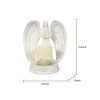 Nordic Style Resin Angel Electronic Candle Holder Living Room Church Decorations