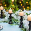 2/4pcs Metal Candle Holders Wedding Candlestick Crafts Candle Stand Centerpiece Road Lead Living Room Wedding Party Table Decor